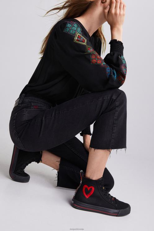 oblačila NFXLT1095 ženske Desigual bodi z motivom