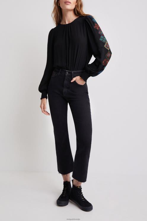 oblačila NFXLT1095 ženske Desigual bodi z motivom