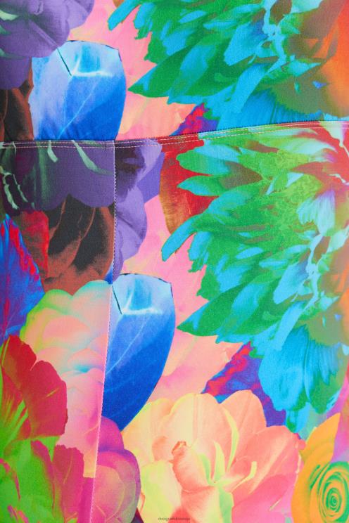 oblačila NFXLT340 ženske Desigual cvetlični športni kombinezon