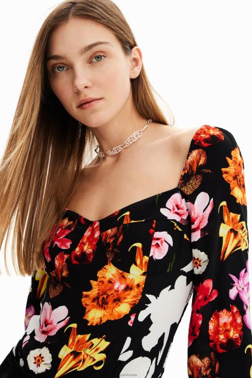 oblačila NFXLT425 ženske Desigual m. christian lacroix cvetlični bodi