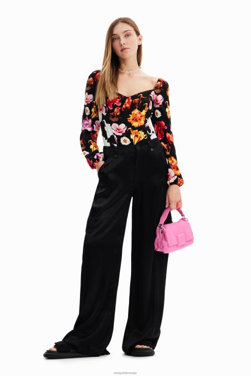 oblačila NFXLT425 ženske Desigual m. christian lacroix cvetlični bodi