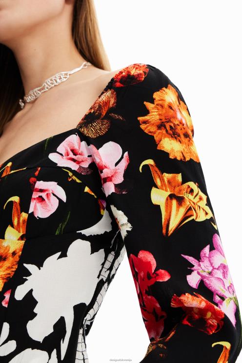 oblačila NFXLT425 ženske Desigual m. christian lacroix cvetlični bodi