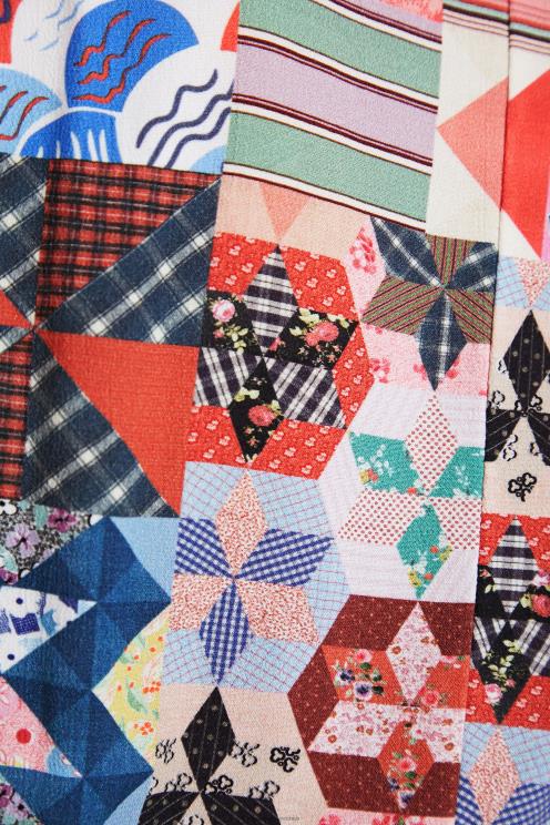 oblačila NFXLT878 ženske Desigual johnson hartig patchwork bodi