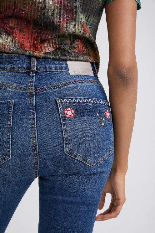 oblačila NFXLT1036 ženske Desigual široke odrezane kavbojke