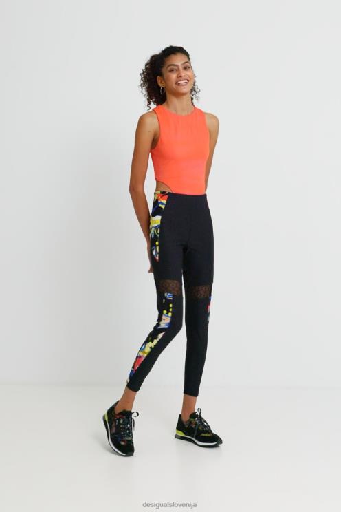 oblačila NFXLT1061 ženske Desigual vitke pajkice cvetje