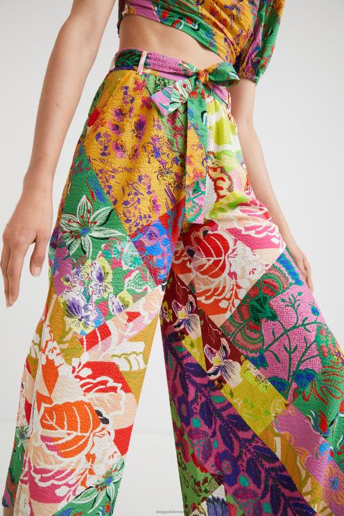 oblačila NFXLT1069 ženske Desigual m. christian lacroix hlače z razporki