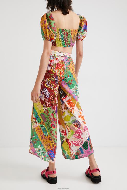 oblačila NFXLT1069 ženske Desigual m. christian lacroix hlače z razporki