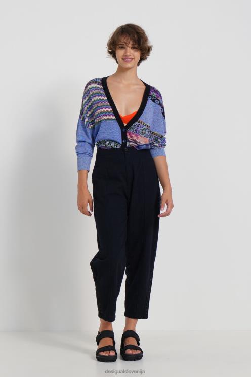 oblačila NFXLT1137 ženske Desigual rustikalne široke hlače