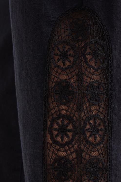 oblačila NFXLT1137 ženske Desigual rustikalne široke hlače