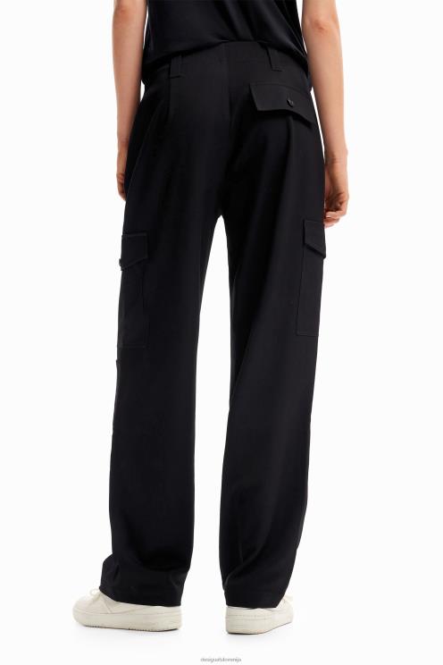 oblačila NFXLT133 ženske Desigual široke kargo hlače