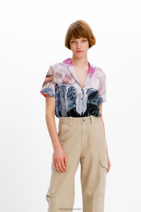 oblačila NFXLT228 ženske Desigual dolge cargo hlače