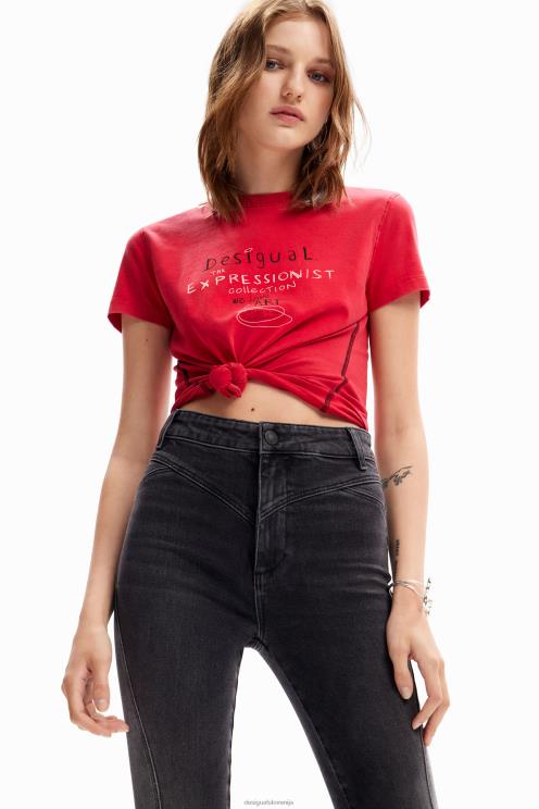 oblačila NFXLT245 ženske Desigual ozke kavbojke push-up