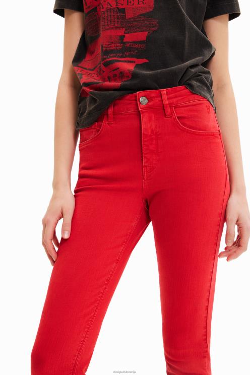 oblačila NFXLT288 ženske Desigual ozke kavbojke push-up