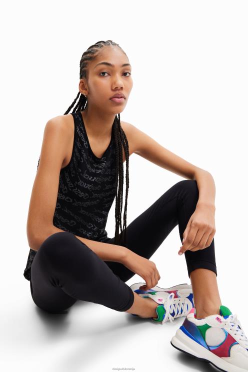 oblačila NFXLT424 ženske Desigual teksturirane raztegljive pajkice