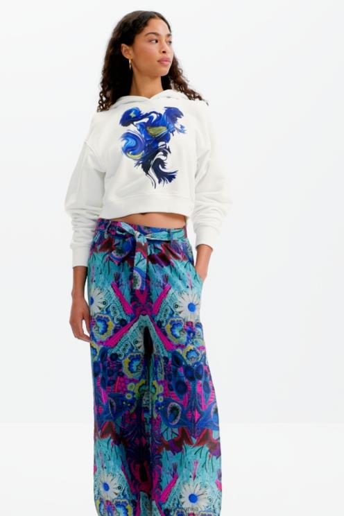 oblačila NFXLT450 ženske Desigual m. christian lacroix palazzo hlače