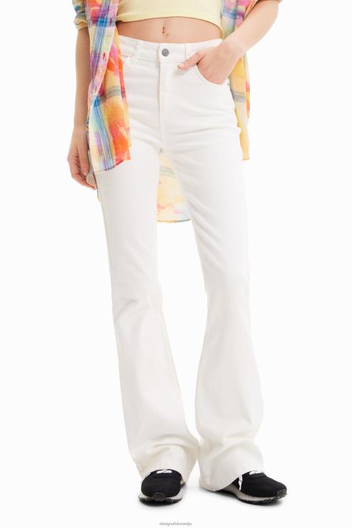 oblačila NFXLT527 ženske Desigual dolge široke kavbojke