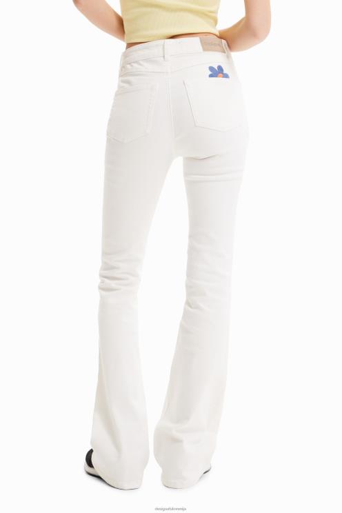 oblačila NFXLT527 ženske Desigual dolge široke kavbojke