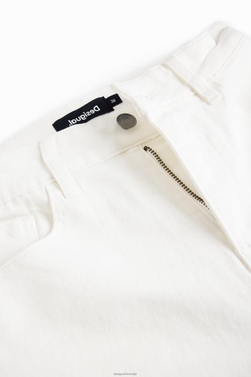 oblačila NFXLT527 ženske Desigual dolge široke kavbojke