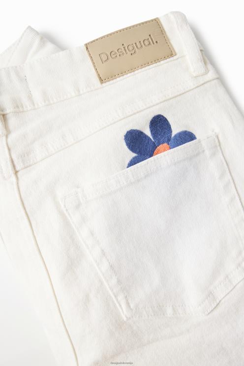 oblačila NFXLT527 ženske Desigual dolge široke kavbojke