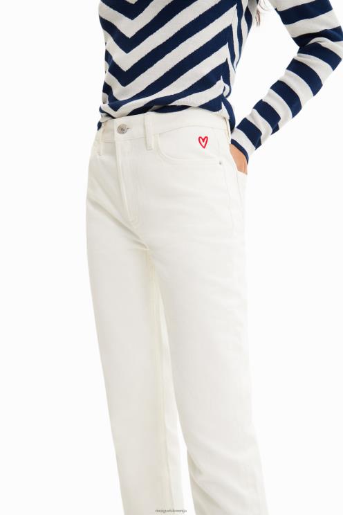 oblačila NFXLT566 ženske Desigual ravne kavbojke