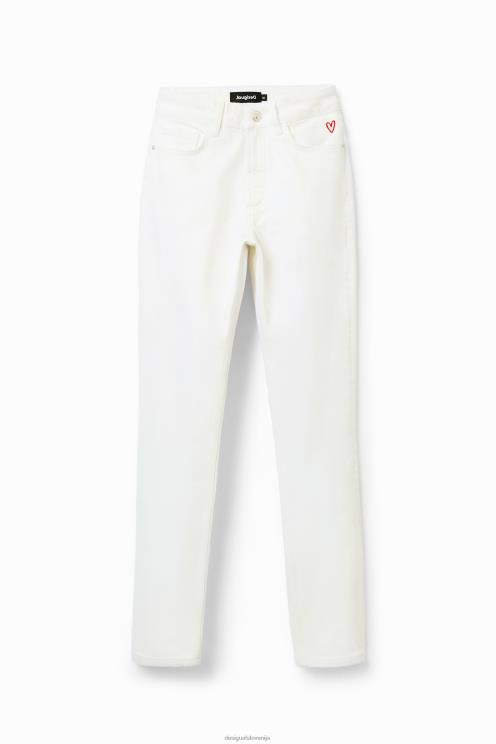 oblačila NFXLT566 ženske Desigual ravne kavbojke