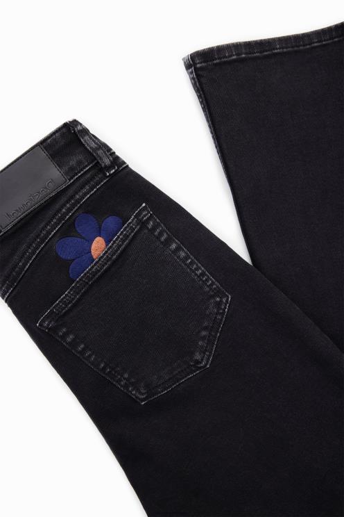 oblačila NFXLT581 ženske Desigual sežgane kavbojke