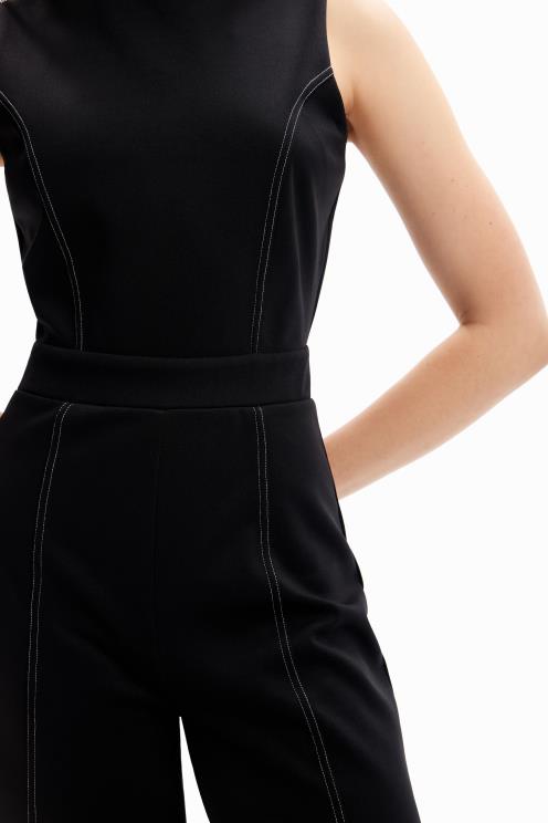 oblačila NFXLT61 ženske Desigual šivan kombinezon culotte