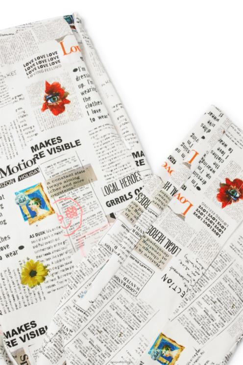 oblačila NFXLT652 ženske Desigual hlače s časopisnim razporkom