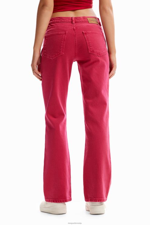 oblačila NFXLT69 ženske Desigual navadne široke kavbojke