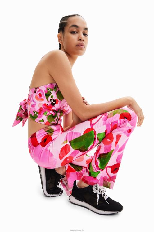 oblačila NFXLT716 ženske Desigual m. hlače z ustnicami Christian Lacroix