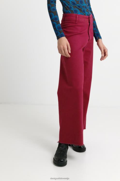 oblačila NFXLT735 ženske Desigual odrezane kavbojke culotte