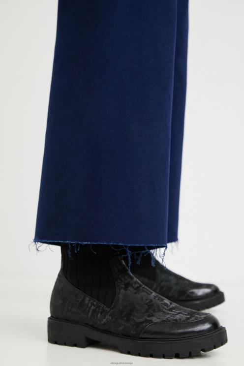 oblačila NFXLT813 ženske Desigual odrezane kavbojke culotte