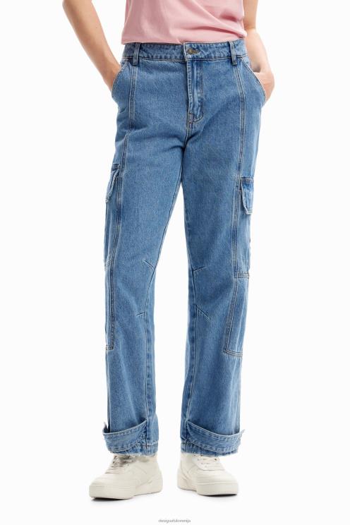 oblačila NFXLT884 ženske Desigual cargo jeans