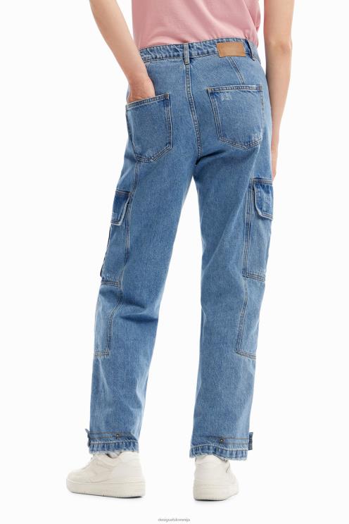 oblačila NFXLT884 ženske Desigual cargo jeans