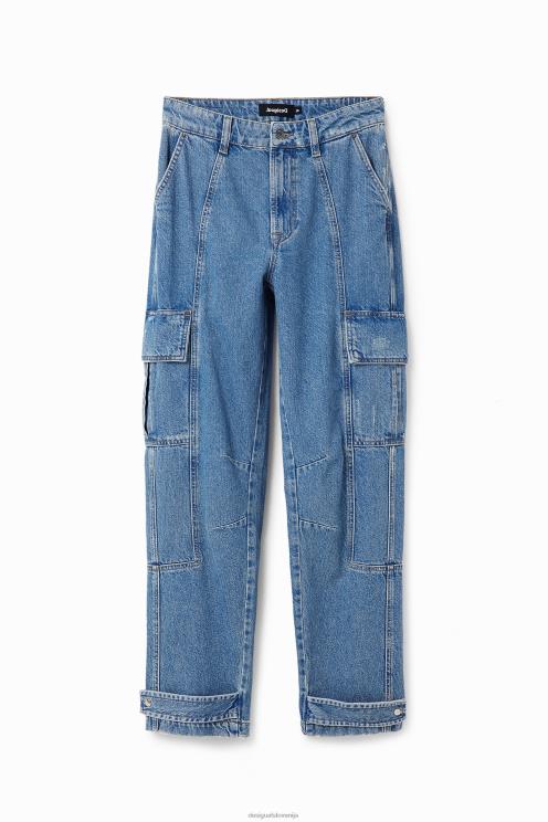 oblačila NFXLT884 ženske Desigual cargo jeans