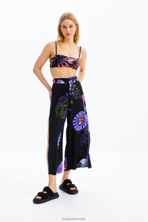 oblačila NFXLT983 ženske Desigual m. christian lacroix hlače z razporkom