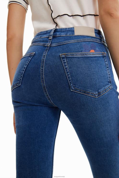 oblačila NFXLT996 ženske Desigual dolge široke kavbojke