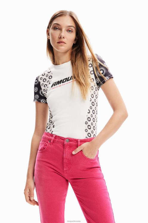 oblačila NFXLT999 ženske Desigual ozke kavbojke push-up