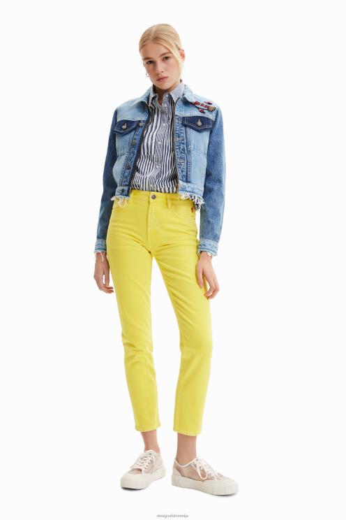 oblačila NFXLT1016 ženske Desigual kratka tovornjaška jakna iz jeansa