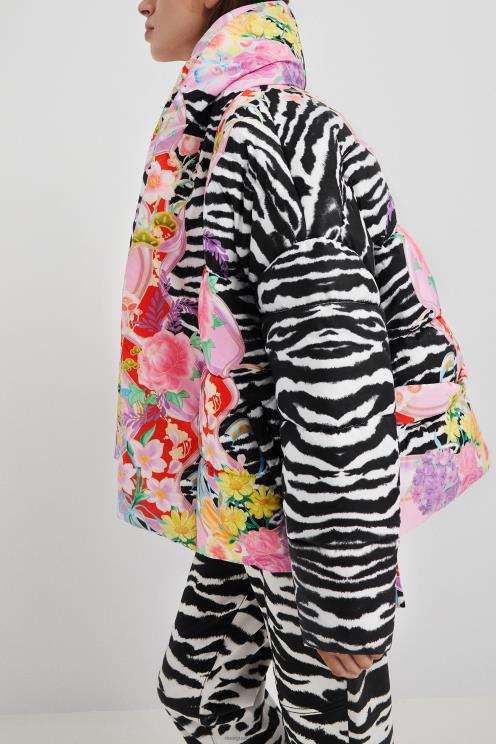 oblačila NFXLT1050 ženske Desigual prevelik prešit plašč