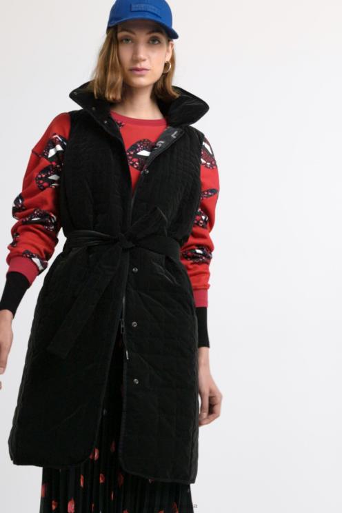 oblačila NFXLT1066 ženske Desigual dolga prešita jopica