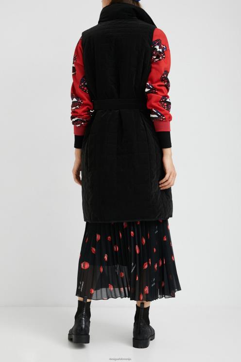 oblačila NFXLT1066 ženske Desigual dolga prešita jopica