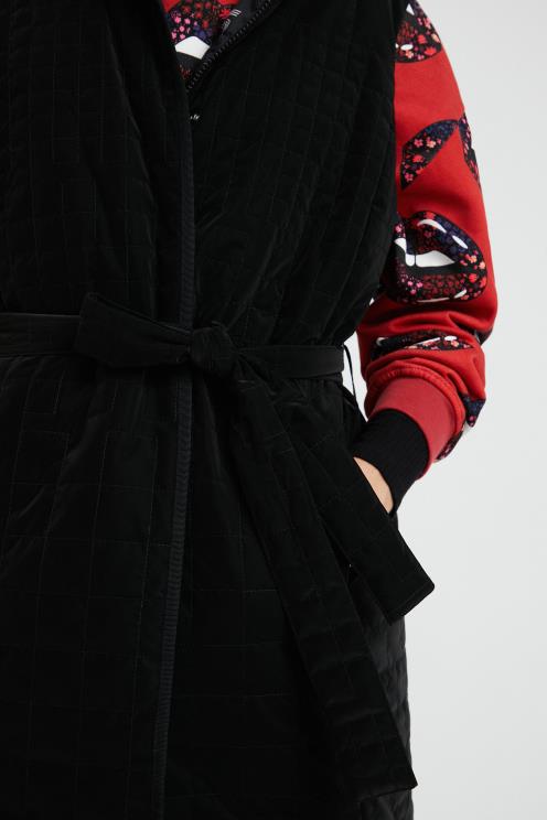 oblačila NFXLT1066 ženske Desigual dolga prešita jopica