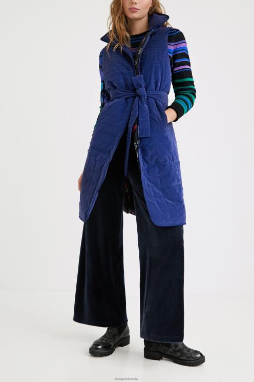 oblačila NFXLT1067 ženske Desigual dolga prešita jopica