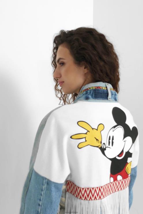 oblačila NFXLT143 ženske Desigual plašč mickey mouse