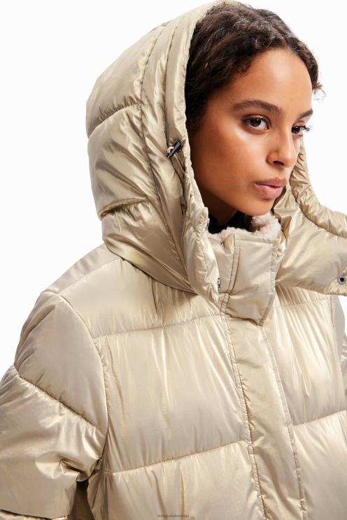 oblačila NFXLT213 ženske Desigual kovinsko podložena jakna