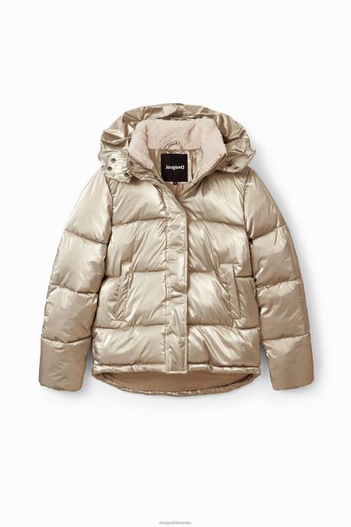 oblačila NFXLT213 ženske Desigual kovinsko podložena jakna