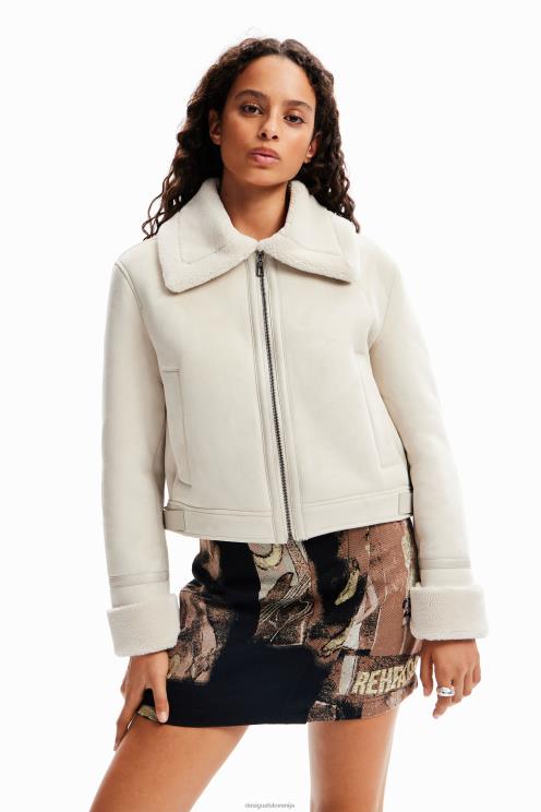 oblačila NFXLT224 ženske Desigual dvostranska letalska jakna