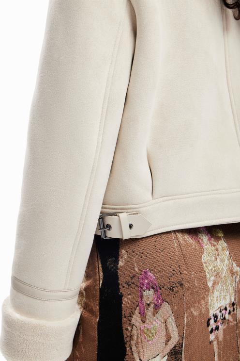 oblačila NFXLT224 ženske Desigual dvostranska letalska jakna