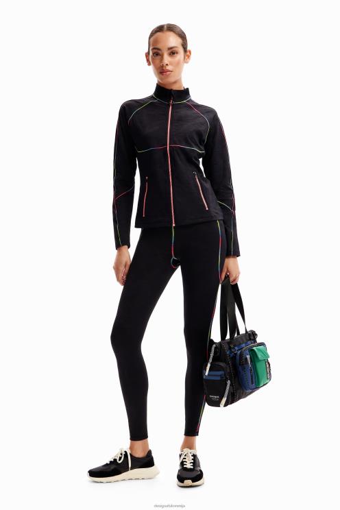 oblačila NFXLT277 ženske Desigual športna jakna s šivi